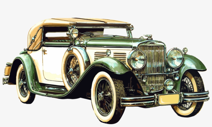 Old Car Vintage Transport Machine Retro Au - Old Car Transparent, transparent png download