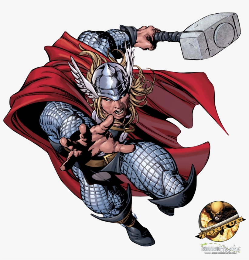 Thor Png Pic - Thor Comic Png, transparent png download