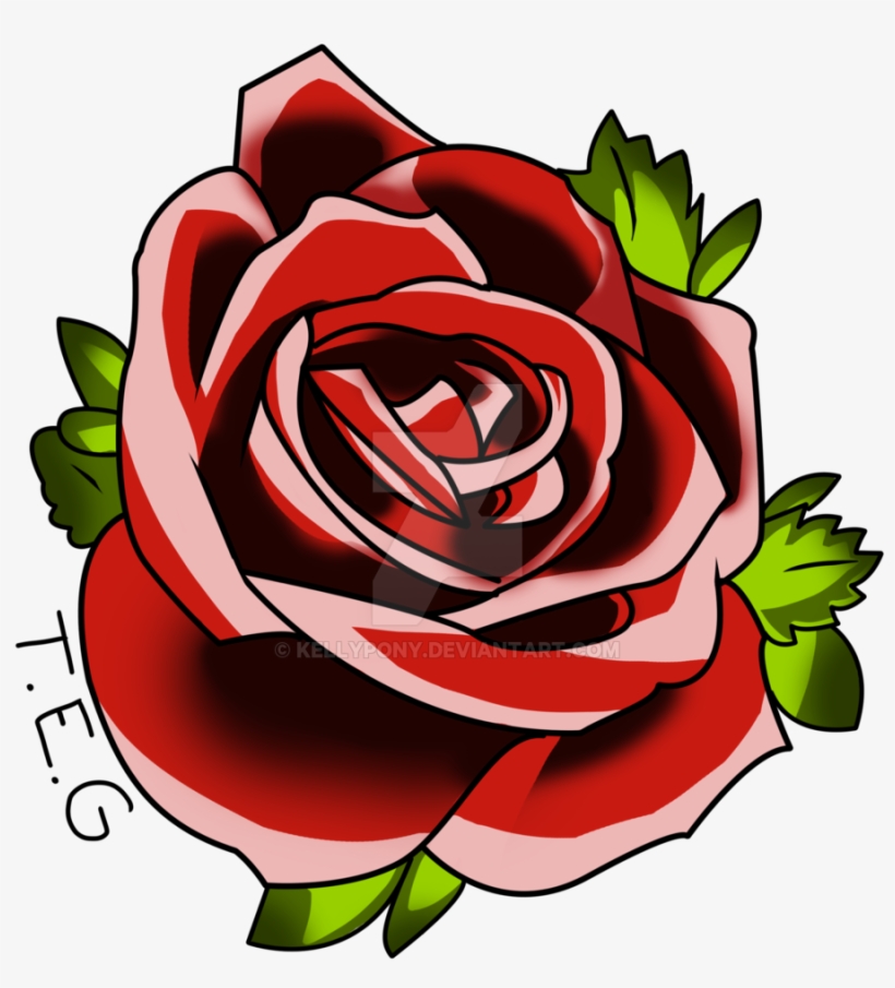 Floral Tattoos Png - Rose Tattoo Png, transparent png download