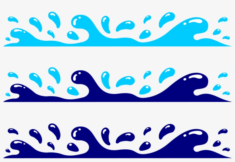 Water Drop Splash Clipart - Water Clip Art Png, transparent png download