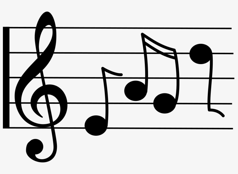 Music Notes Clipart - Distinctink Custom Black Otterbox Commuter Series Case, transparent png download