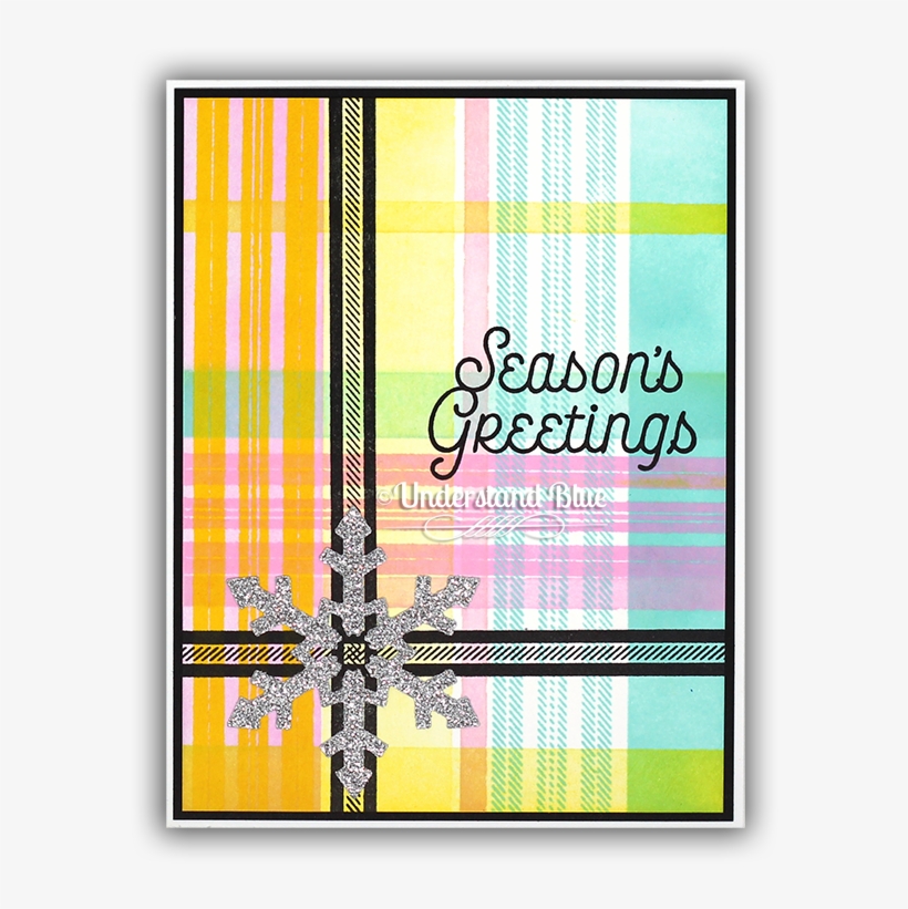 Happy Plaids Stamp Set - Graphic Design, transparent png download