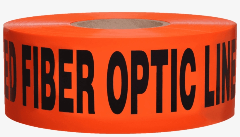 V4you Group Make Fiber Optical Warning Tape Printed - Presco B3104o51-658 1000' Length X 3" Width X 4 Mil, transparent png download