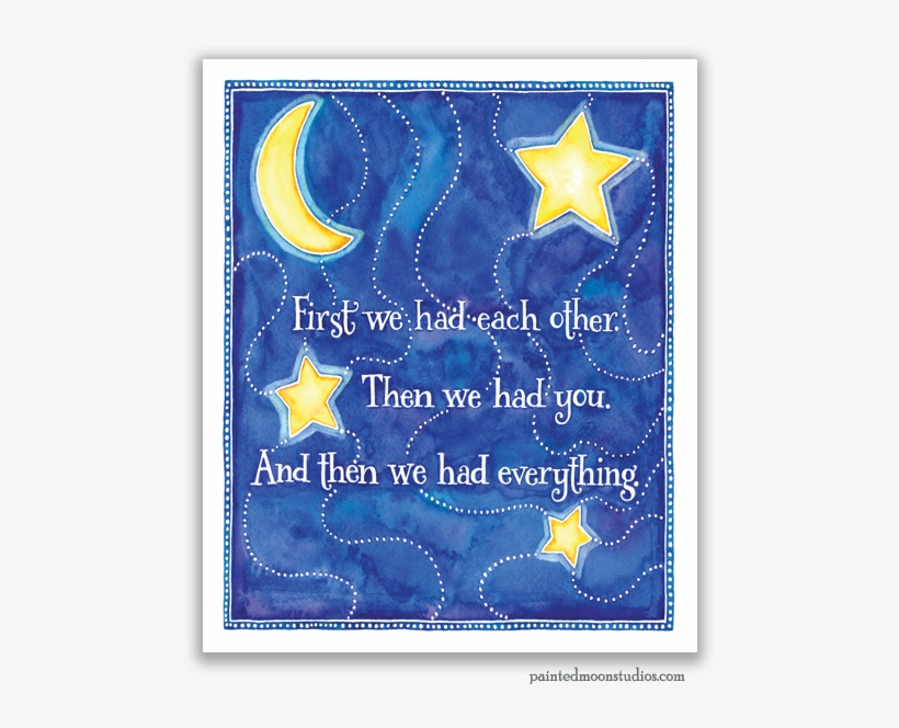 To The Moon - Greeting Card, transparent png download