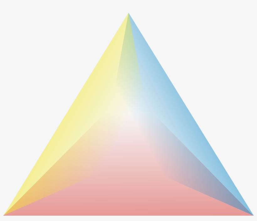 Triangle Model Of Love - Triangle Png, transparent png download