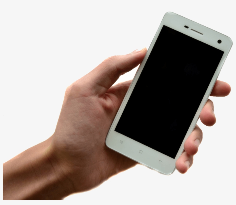 Hand Holding Samsung - Hand Holding Phone Png, transparent png download