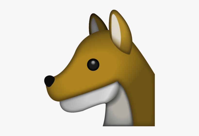Download Wolf Emoji Png - Wolf Emoji, transparent png download