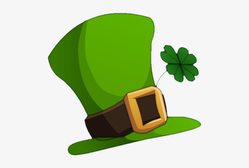 Leprechaun Hat Clipart - Sombrero San Patricio Png, transparent png download