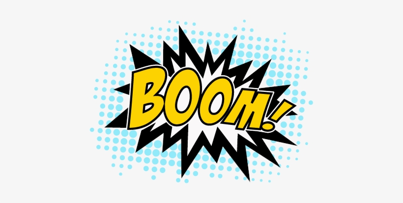 Boom-graphic - Boom Earrings Medium To Large, transparent png download