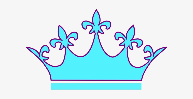 Queen Crown Turquoise Clip Art At Clker - Daughter Of A King T Shirt, transparent png download