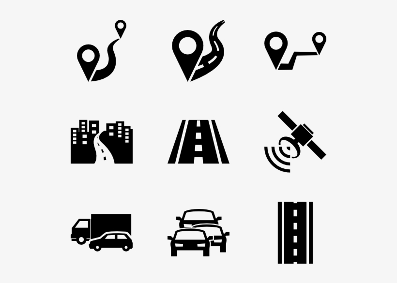 Roads - Aviation Fuel Stations Icon, transparent png download