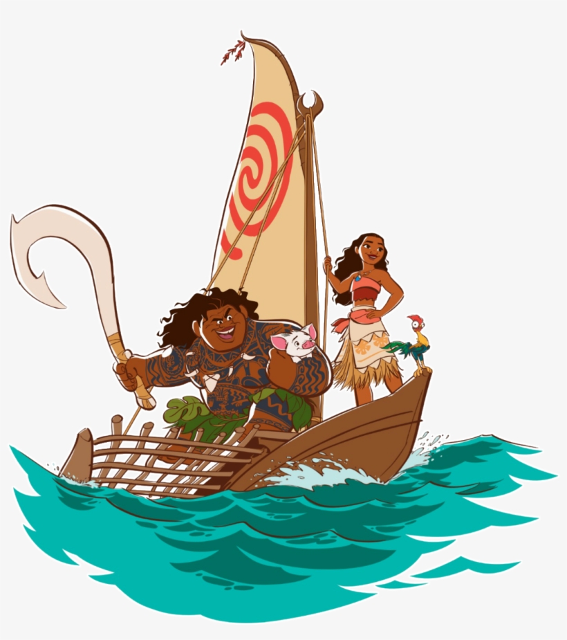 Moana's Team - Safety Tips On Water, transparent png download