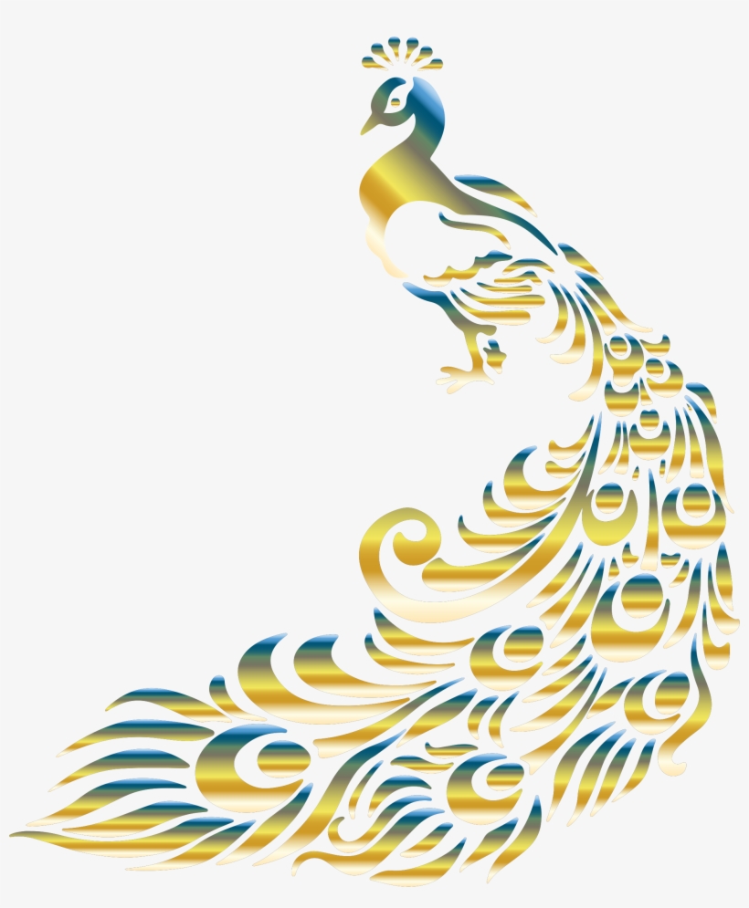 Big Image - Transparent Background Peacock Clip Art, transparent png download