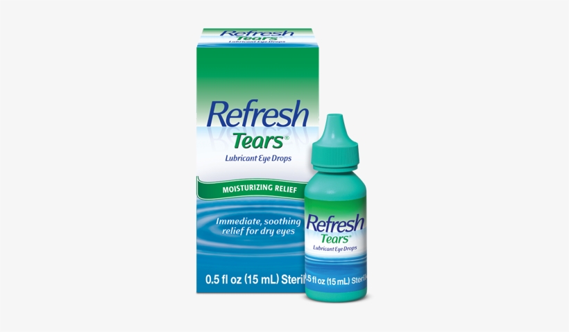 Product Photo - Refresh Tears Eye Drops Uses, transparent png download