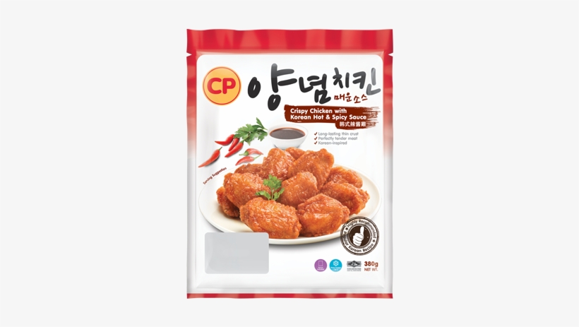 Airfry Honey Lemon Chicken Wings - Cp Korean Spicy Chicken, transparent png download