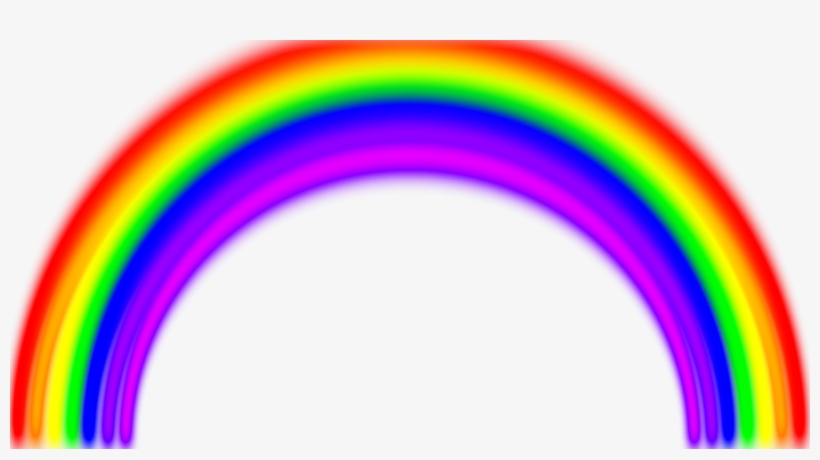 How To Set Use Simple Rainbow With Blur Clipart, transparent png download