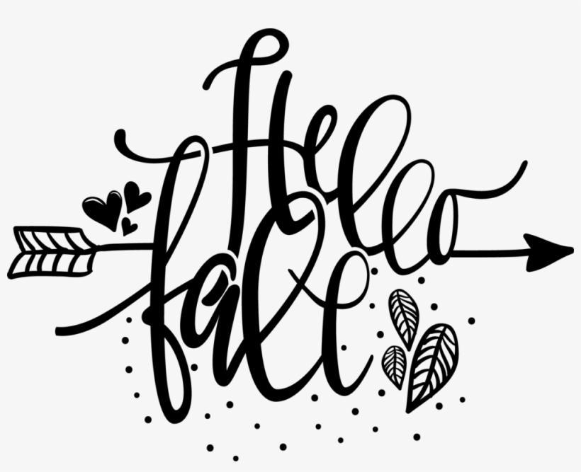 Hello Fall - Portable Network Graphics, transparent png download