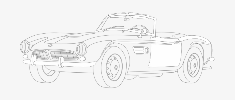 Car Transportation Vehicle Convertible Aut - Clip Art, transparent png download