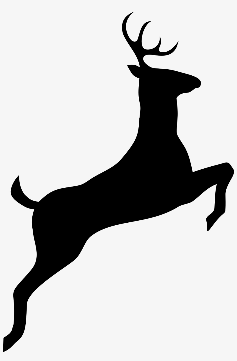 Female Deer Silhouette At Getdrawings - Nara PNG Image | Transparent