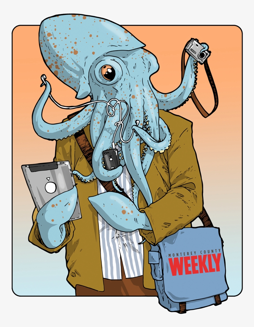Squid Speaks - Aesthetic Squid, transparent png download