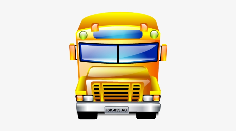 Free Icons Png - School Transport Icon, transparent png download