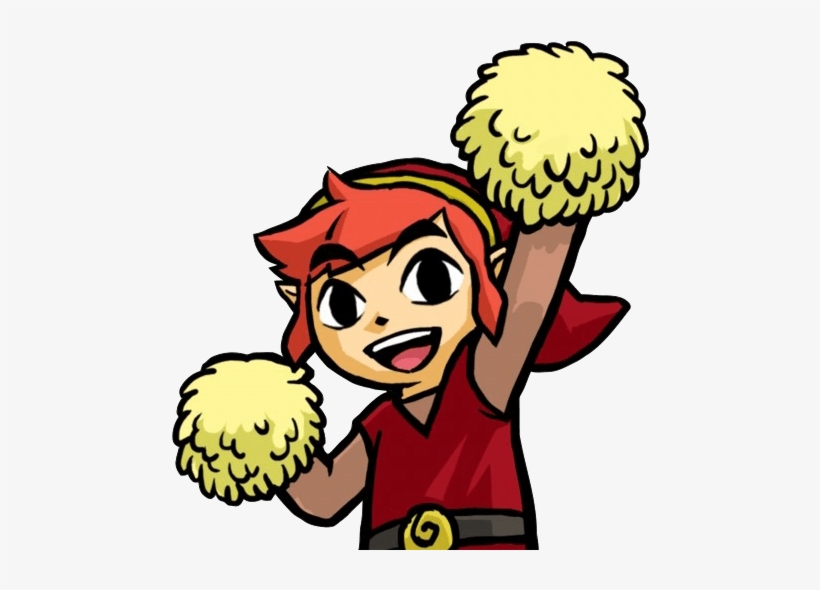 Dedicated To Everything Zelda - Link Triforce Heroes, transparent png download