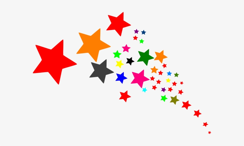 Shooting Star Clip Art Free - Infant Bed, transparent png download