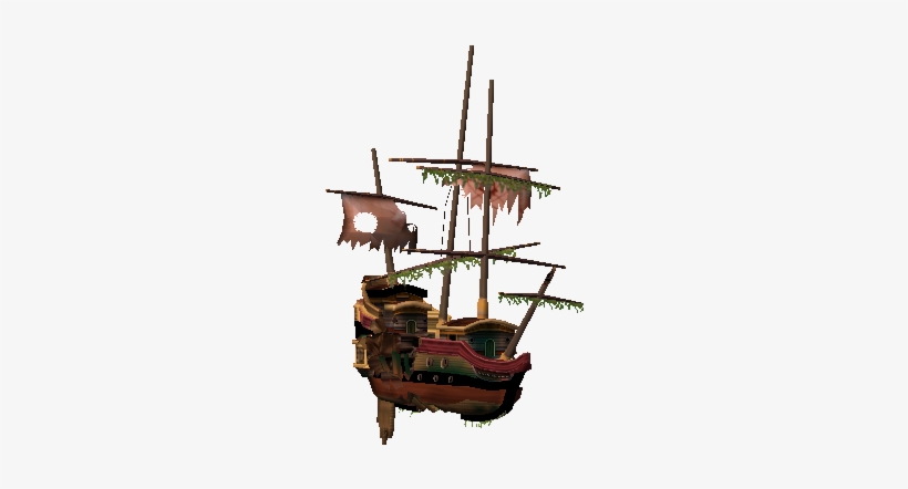 The Jolly Roger Is A Unique Wrecked Pirate Ship That - Disneyland Paris Jolly Roger, transparent png download