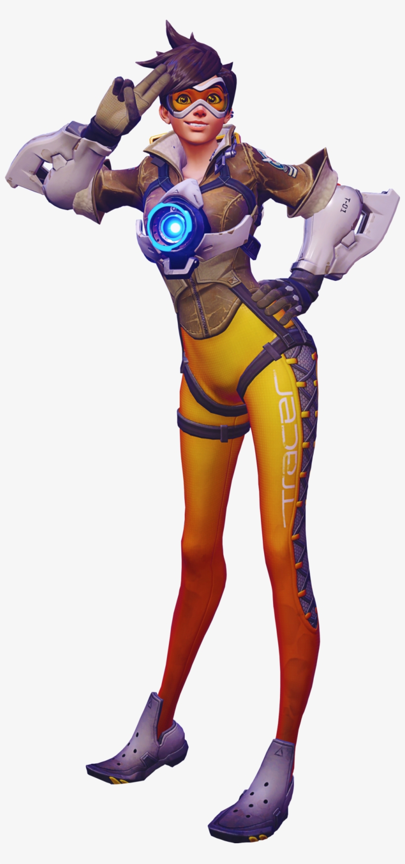 Tracer Render Victory Pose, transparent png download