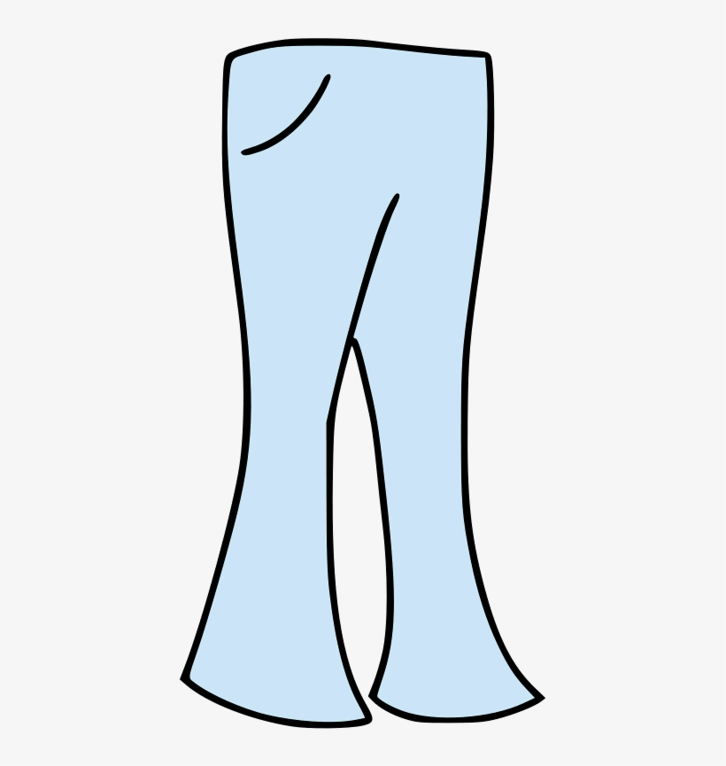 Bell Bottoms - Bell Bottoms Clipart, transparent png download