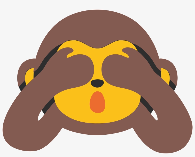Download - Emoticon See No Evil, transparent png download