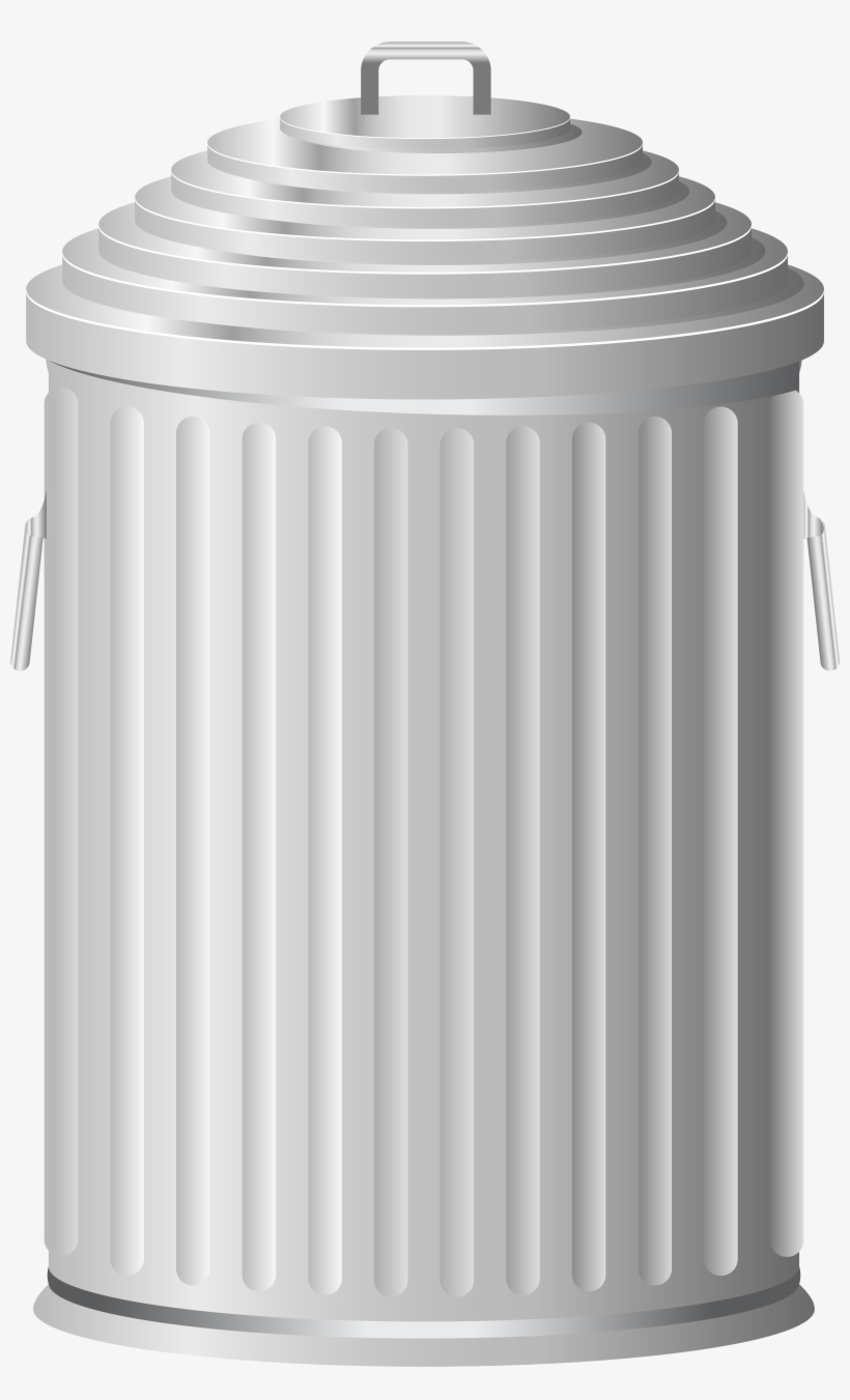 Metal Trash Can Png Clip Art Image - Heater, transparent png download