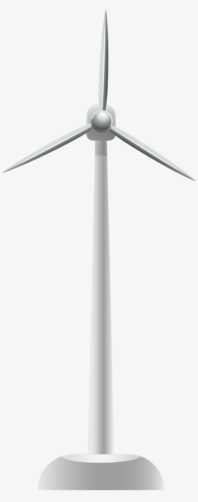 Wind Turbine Png Clip Art - Clip Art, transparent png download