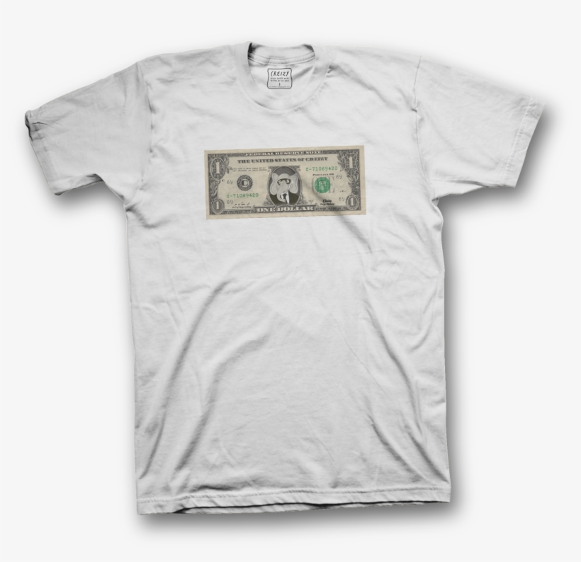 Dollar Bill Short Sleeve - Stumptown Coffee T Shirts, transparent png download