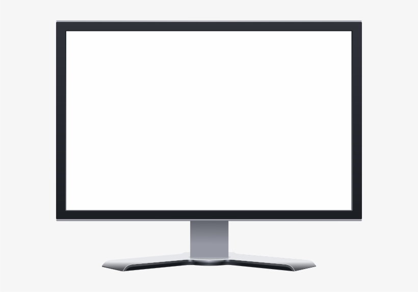 Blank Computer Screen Large, transparent png download