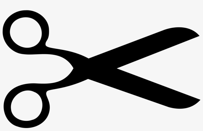 Scissors Icon Black - Scissors Icon Png, transparent png download