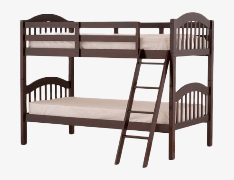 Bunk Bed Png Clipart - Espresso Longhorn Bunk Bed By Storkcraft, transparent png download