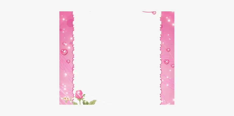 Marvellous Ideas Pink Picture Frames Frame Png Photo - Khung Hinh Hoa Dep, transparent png download
