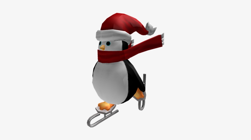 Skating Penguin - Png Penguin Skating Png, transparent png download