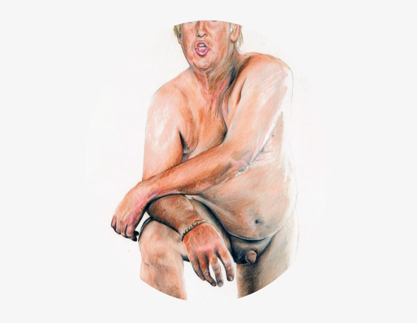Michael Israel Painting Of Donald Trump, transparent png download