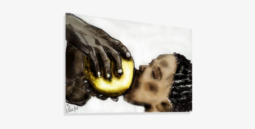 Bushman Child Canvas Print - Child, transparent png download