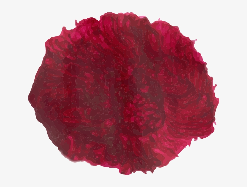 Red Watercolour Watercolor Brush Brushstroke Stain - Watercolor Painting, transparent png download