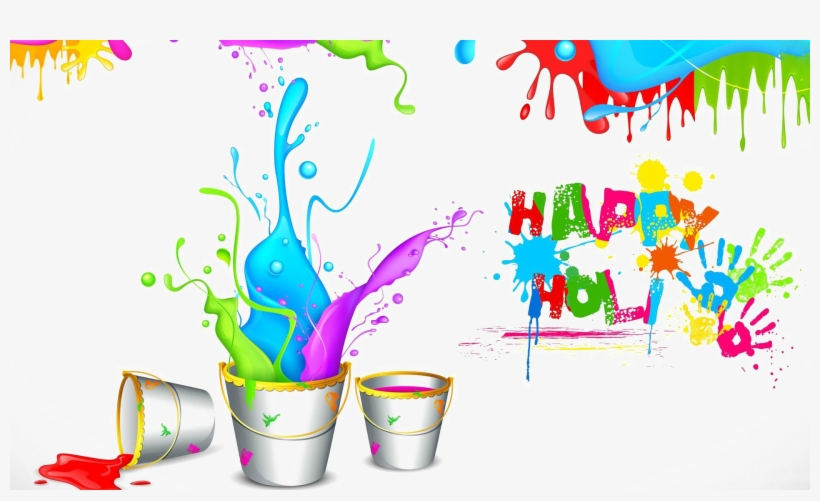 Happy Holi Images Hd 2018, transparent png download