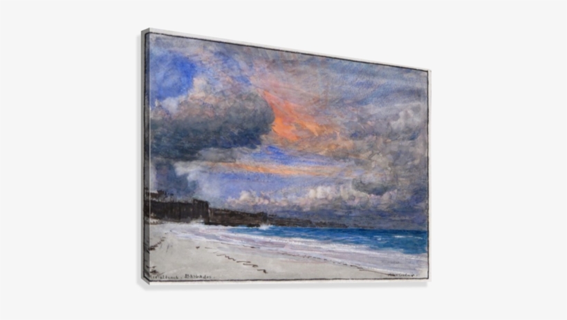 The Coral Beach Barbados Canvas Print - Barbados, transparent png download