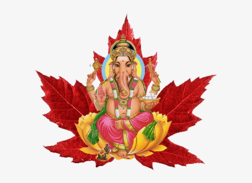 Welcome To Vinayagar Vilas Take-out & Catering - Religion And Spirituality Ganesha Hindu God Painting, transparent png download
