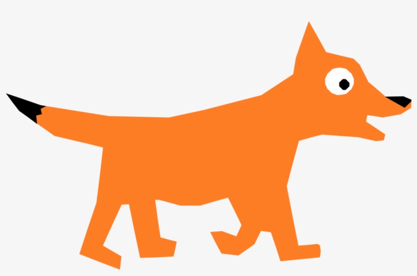Red Fox Drawing Cartoon Line Art Free Commercial Clipart - Nexthome Northwest Living, transparent png download