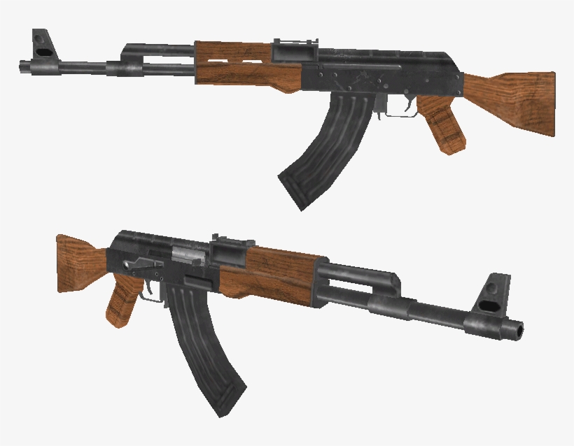 Jpg Library 40 Clip Ak47 - Saints Row 2 Ak 47, transparent png download