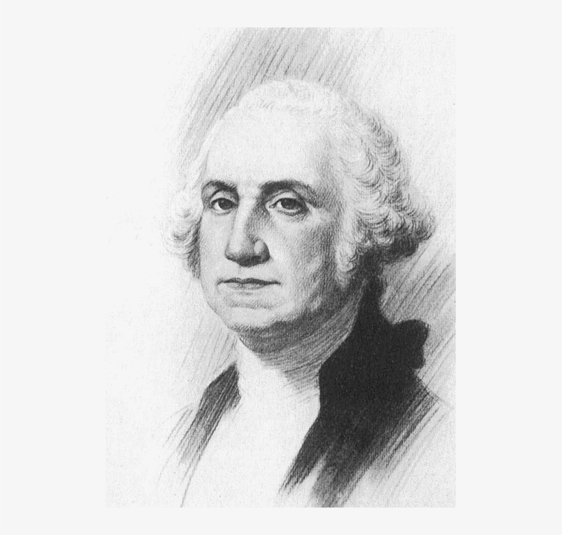 George Washington Png Photo - Washington In Profile Greeting Card, transparent png download