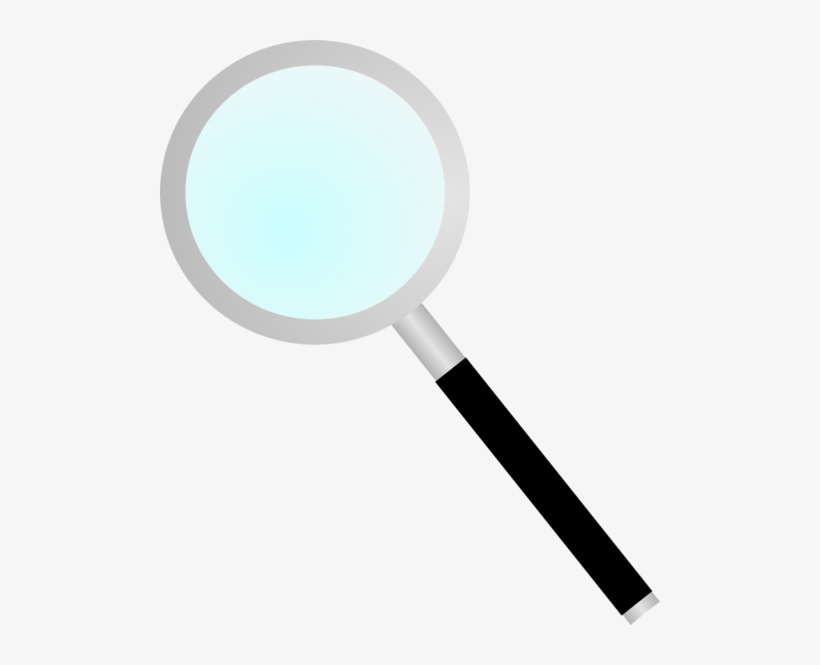 Magnifier,magnifying Glass,blue,black,gray - Magnifying Glass, transparent png download