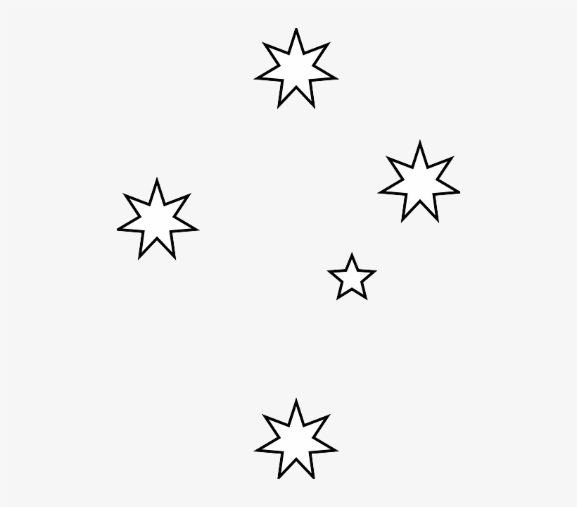 Png - Southern Cross White Png, transparent png download